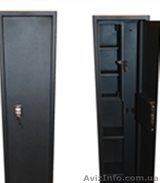 Сейф оружейный для одного ружья с кассой и полочками СО 1300/1КП - <ro>Изображение</ro><ru>Изображение</ru> #1, <ru>Объявление</ru> #1365807