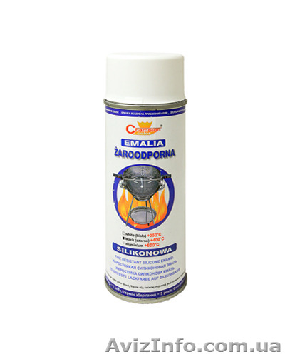 Аэрозольная термостойкая краска в Днепропетровске.  - <ro>Изображение</ro><ru>Изображение</ru> #1, <ru>Объявление</ru> #1394396