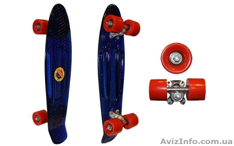 Скейт Penny board Kepai PC SK-4307 синий - <ro>Изображение</ro><ru>Изображение</ru> #1, <ru>Объявление</ru> #1416072