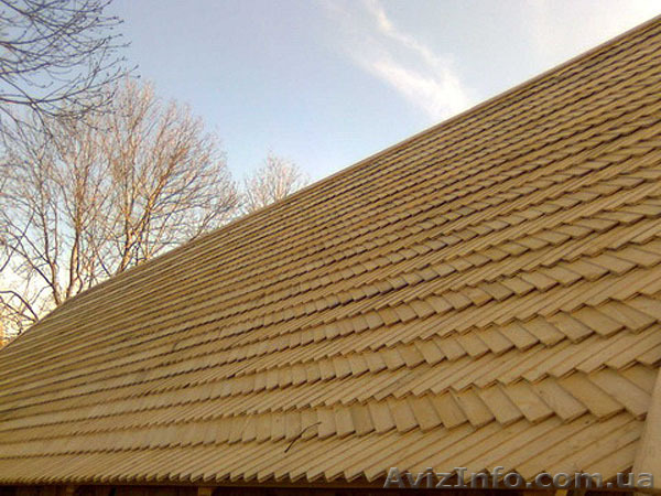 Кровля и фасад из деревянной черепицы(гонт,шиндель) - <ro>Изображение</ro><ru>Изображение</ru> #1, <ru>Объявление</ru> #1417319