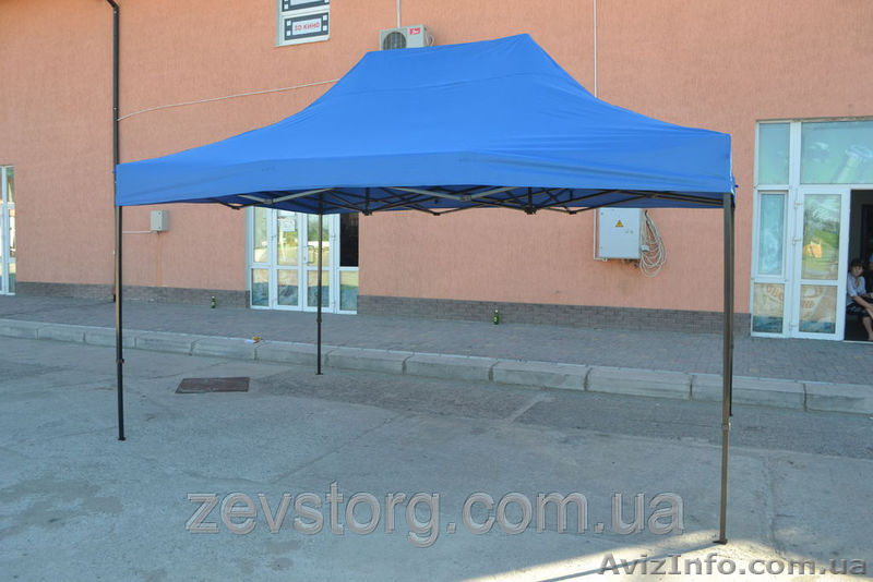 Шатер раздвижной 3x4,5м усиленный каркас. - <ro>Изображение</ro><ru>Изображение</ru> #1, <ru>Объявление</ru> #1454120