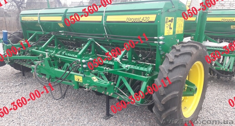 Сеялка зерновая Harvest 420 прицепная Зерновая сеялка Harvest 420 с захватом 4.2 - <ro>Изображение</ro><ru>Изображение</ru> #1, <ru>Объявление</ru> #1511191