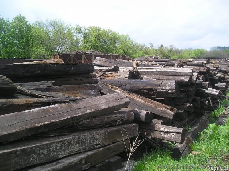 Шпалы б/у деревянные 110грн/шт. - <ro>Изображение</ro><ru>Изображение</ru> #1, <ru>Объявление</ru> #1088705