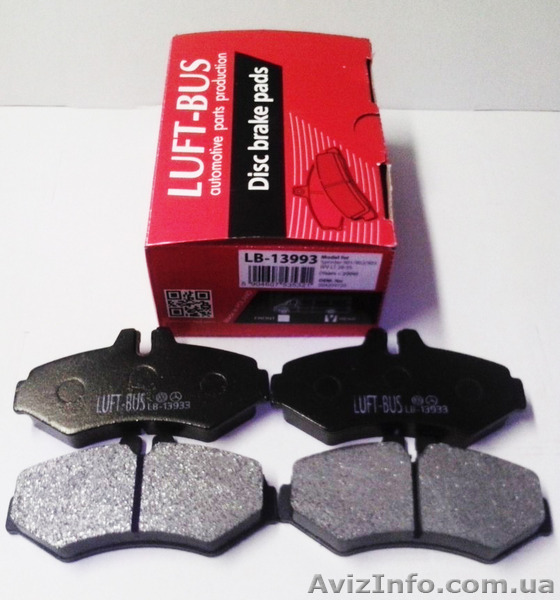 Продам задние тормозные колодки «LUFT-BUS» для Mercedes Benz Sprinter 901/902/90 - <ro>Изображение</ro><ru>Изображение</ru> #1, <ru>Объявление</ru> #1506204