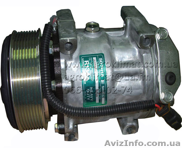 Компрессор кондиционера для DAF CF 65: Sanden SD7H15 4009 - <ro>Изображение</ro><ru>Изображение</ru> #1, <ru>Объявление</ru> #1534626