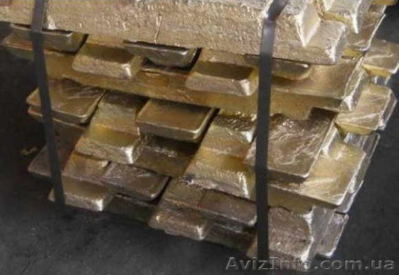 Продам чушку латунную Лс, Лк, Оцс, Браж. - <ro>Изображение</ro><ru>Изображение</ru> #1, <ru>Объявление</ru> #1590867