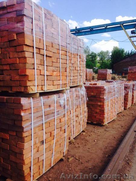 Кирпич общестроительный полнотелый красный марка 100 - <ro>Изображение</ro><ru>Изображение</ru> #1, <ru>Объявление</ru> #163569