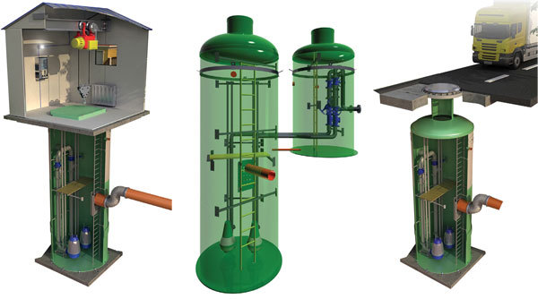 Канализационные насосные станции КНС, производство и доставка - <ro>Изображение</ro><ru>Изображение</ru> #1, <ru>Объявление</ru> #1646310