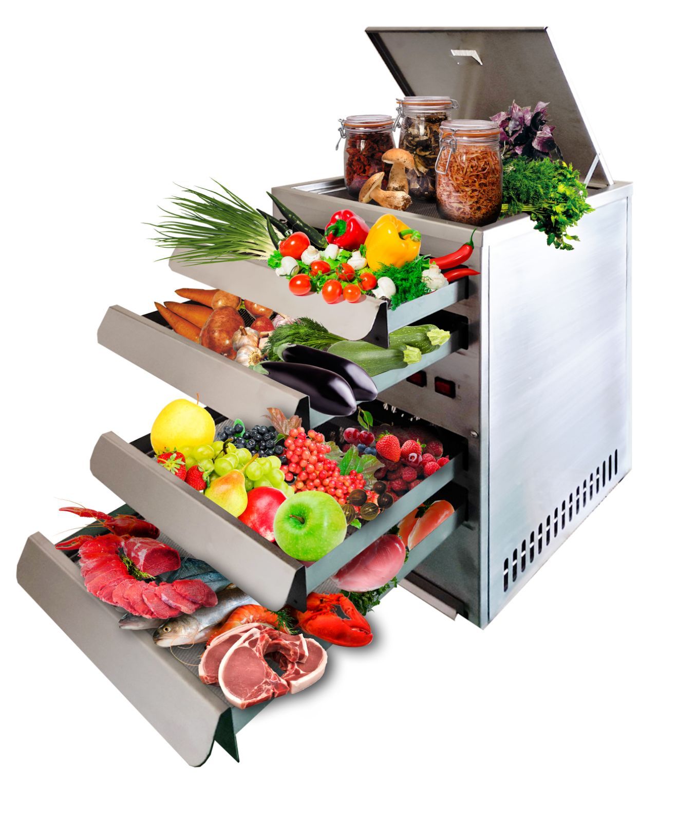 Інфрачервона сушарка «СІЧ»  з нержавіючої сталі - <ro>Изображение</ro><ru>Изображение</ru> #1, <ru>Объявление</ru> #827661