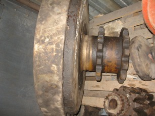 Барабан левый 505А.051.03  со звездочкой z-13, t-78,1, на драглайн Э-652, ЭО-411 - <ro>Изображение</ro><ru>Изображение</ru> #1, <ru>Объявление</ru> #1734651