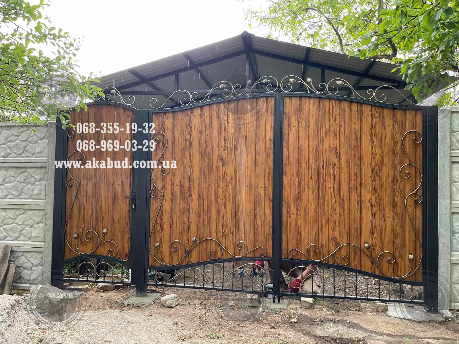 Ворота распашные, ворота откатные, навесы, балконы, заборы - <ro>Изображение</ro><ru>Изображение</ru> #1, <ru>Объявление</ru> #1736954