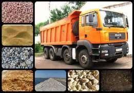 ПЕСОК, ЩЕБЕНЬ гранитный, ШЛАК доменный, Отсев доставка город Днепр - <ro>Изображение</ro><ru>Изображение</ru> #1, <ru>Объявление</ru> #1740964