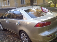 Авто на свадьбу Mitsubishi Lancer X  г. Кривой Рог - <ro>Изображение</ro><ru>Изображение</ru> #1, <ru>Объявление</ru> #98420