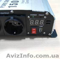 Инвертор автомобильный с 12 на 220 V - <ro>Изображение</ro><ru>Изображение</ru> #2, <ru>Объявление</ru> #798901