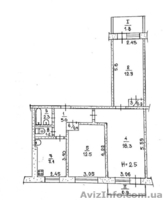 Продам 3-комн.квартиру 63,3 кв.м Ватутина, 43/7. Кривой Рог - <ro>Изображение</ro><ru>Изображение</ru> #2, <ru>Объявление</ru> #1522664