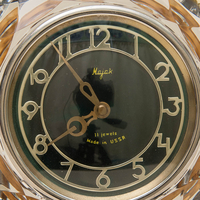 Продам часы "Маяк" в хрустальном корпусе.  - <ro>Изображение</ro><ru>Изображение</ru> #1, <ru>Объявление</ru> #1701185