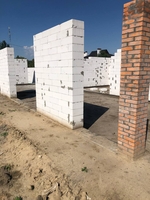 Кладка стен из газоблока и кирпича - <ro>Изображение</ro><ru>Изображение</ru> #5, <ru>Объявление</ru> #1734507