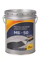 Мастика масляная морозостойкая МБ - 50 Ecobit ведро 25,0 кг (Холодная)  - <ro>Изображение</ro><ru>Изображение</ru> #1, <ru>Объявление</ru> #1752430