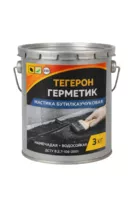 ТЕГЕРОН Герметик ЭКОБИТ ведро 3,0 кг мастика бутилкаучуковая ДСТУ Б В.2.7-77-98  - <ro>Изображение</ro><ru>Изображение</ru> #1, <ru>Объявление</ru> #1752310