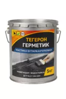 ТЕГЕРОН Герметик ЭКОБИТ ведро 5,0 кг мастика бутилкаучуковая ДСТУ Б В.2.7-77-98  - <ro>Изображение</ro><ru>Изображение</ru> #1, <ru>Объявление</ru> #1752311