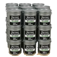 Тегерон Кровельный Ecobit ведро 25,0 кг - кровельная битумная мастика  - <ro>Изображение</ro><ru>Изображение</ru> #3, <ru>Объявление</ru> #1752282