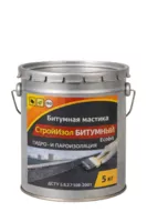 Битумная мастика СтройИзол Битумный ЭКОБИТ ведро 5,0 кг ДСТУ Б В.2.7-108-2001 - <ro>Изображение</ro><ru>Изображение</ru> #1, <ru>Объявление</ru> #1752715