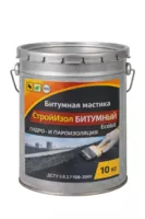 Битумная мастика СтройИзол Битумный ЭКОБИТ ведро 10,0 кг ДСТУ Б В.2.7-108-2001 - <ro>Изображение</ro><ru>Изображение</ru> #1, <ru>Объявление</ru> #1752716