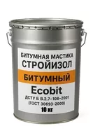 Битумная мастика СтройИзол Битумный ЭКОБИТ ведро 10,0 кг ДСТУ Б В.2.7-108-2001 - <ro>Изображение</ro><ru>Изображение</ru> #2, <ru>Объявление</ru> #1752716