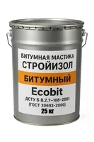 Битумная мастика СтройИзол Битумный ЭКОБИТ ведро 25,0 кг ДСТУ Б В.2.7-108-2001 - <ro>Изображение</ro><ru>Изображение</ru> #2, <ru>Объявление</ru> #1752718