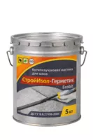 СтройИзол-Герметик ЭКОБИТ ведро 5,0 кг бутилкаучуковая мастика для швов  - <ro>Изображение</ro><ru>Изображение</ru> #1, <ru>Объявление</ru> #1752883