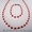 Ожерелье и браслет жемчуг и красный коралл (комплект) #192574