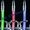 Цветная насадка для крана 3х цветнная с турбиной Aqua Show #898388