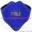 Турмалиновая накладка на шею(синяя). #981500