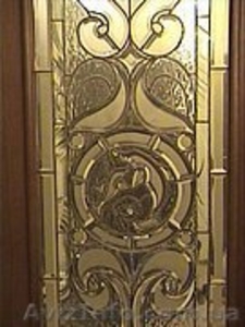 Витражные дверные вставки - <ro>Изображение</ro><ru>Изображение</ru> #2, <ru>Объявление</ru> #5341