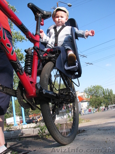 Детское велокресло на багажник любого велосипеда - <ro>Изображение</ro><ru>Изображение</ru> #3, <ru>Объявление</ru> #40017