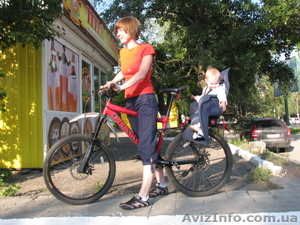 Детское велокресло на багажник любого велосипеда - <ro>Изображение</ro><ru>Изображение</ru> #1, <ru>Объявление</ru> #40017