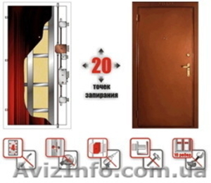 Стальные взломостойкие двери "Эльбор" - <ro>Изображение</ro><ru>Изображение</ru> #2, <ru>Объявление</ru> #74008