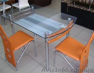 мебель из стекла, столы и стулья - <ro>Изображение</ro><ru>Изображение</ru> #1, <ru>Объявление</ru> #87070