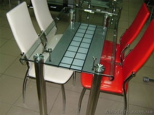 мебель из стекла, столы и стулья - <ro>Изображение</ro><ru>Изображение</ru> #2, <ru>Объявление</ru> #87070