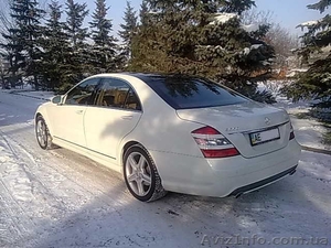 Прокат Авто Mercedes-Benz S55 AMG W221 Белый - <ro>Изображение</ro><ru>Изображение</ru> #2, <ru>Объявление</ru> #170185