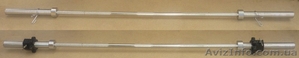 Гриф Олимпийский хромированный прямой, для штанги (220 см) - <ro>Изображение</ro><ru>Изображение</ru> #1, <ru>Объявление</ru> #172335