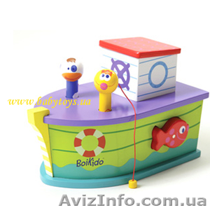 Boikido Развивающая игрушка - Корабль рыбака - <ro>Изображение</ro><ru>Изображение</ru> #1, <ru>Объявление</ru> #168160