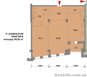 2 ком кв в Нагорке новострой - <ro>Изображение</ro><ru>Изображение</ru> #2, <ru>Объявление</ru> #207514