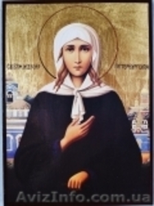 Иконы с нанесением  серебра