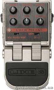 Педаль эффектов Line 6 Uber Metal для гитары - <ro>Изображение</ro><ru>Изображение</ru> #1, <ru>Объявление</ru> #409496
