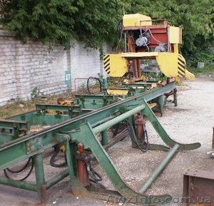 Продам ленточную  пилораму бу