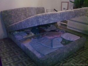 СРОЧНО Продам двух спальную кровать с подъемным механизмом - <ro>Изображение</ro><ru>Изображение</ru> #1, <ru>Объявление</ru> #457177