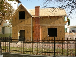 Комплект дома из СИП-панелей по канадской технологии. Монтаж. 