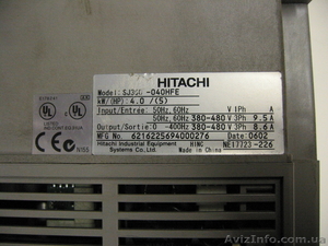 Hitachi SJ300 Преобразователь частоты векторный - <ro>Изображение</ro><ru>Изображение</ru> #5, <ru>Объявление</ru> #508328