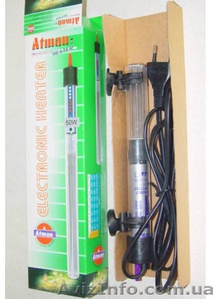 Продам нагреватель с терморегулятором, Atman HT- 50 - <ro>Изображение</ro><ru>Изображение</ru> #1, <ru>Объявление</ru> #537018